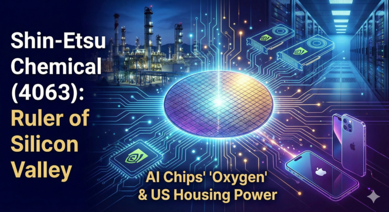 Shin-Etsu Chemical 4063 true ruler of Silicon Valley silicon wafer leader