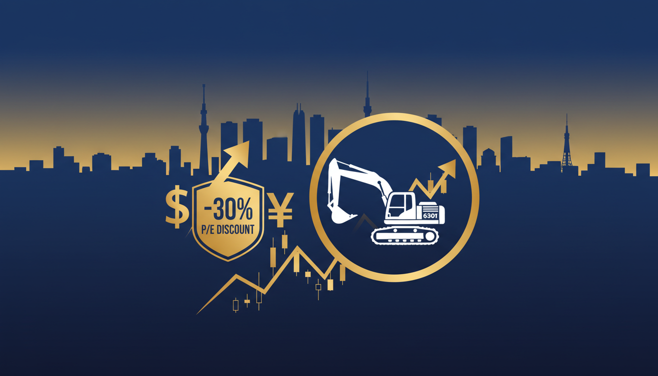 Komatsu (6301) OG featured image for Japan dividend stock analysis